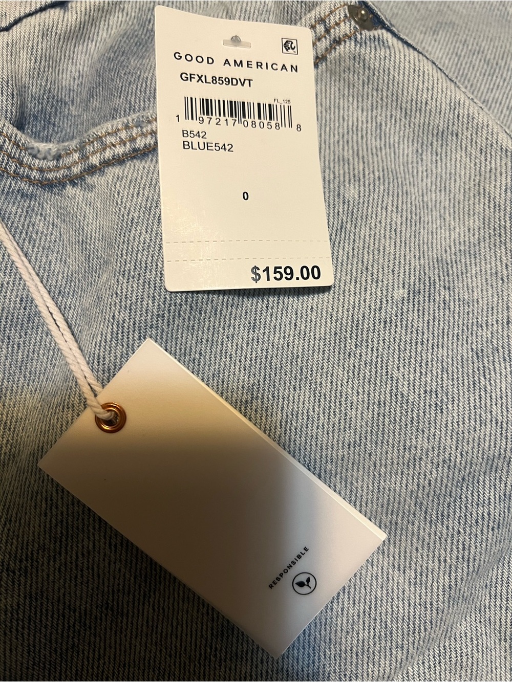 Good American Mid-Rise Relaxed Fit Jeans - Picture 4 of 10